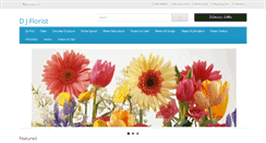 Desktop Screenshot of djflorist.com